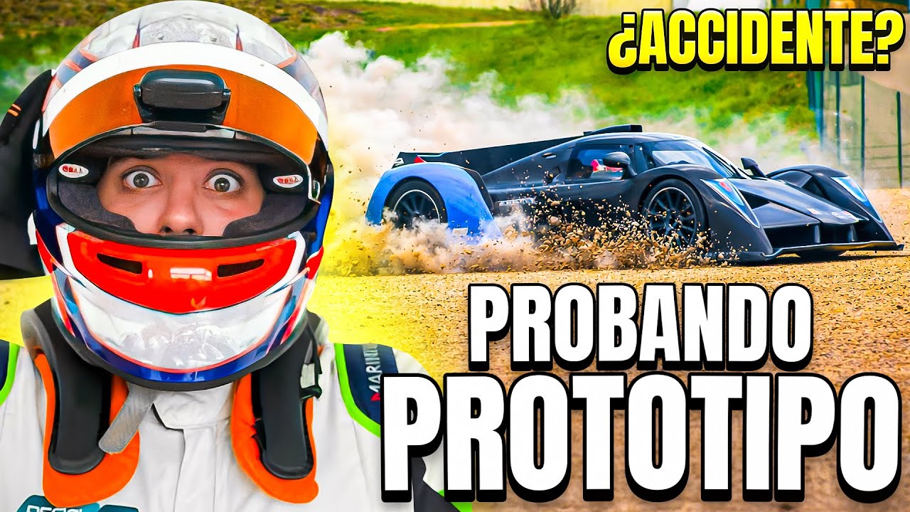 Mi PRIMERA VEZ probando un PROTOTIPO de CARRERAS 😱🔥