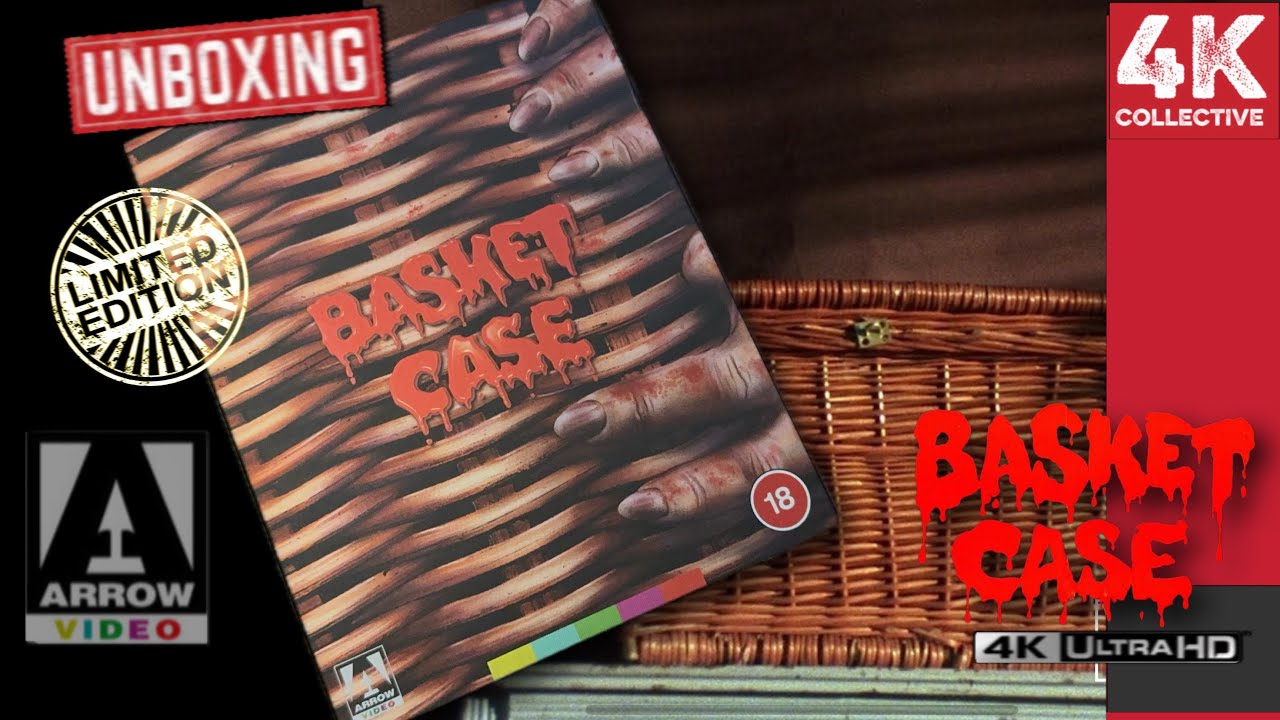 Basket Case 4K UltraHD Blu-ray Limited Edition Unboxing