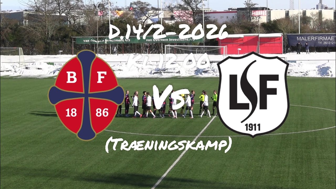 Bk Frem-Ledøje-Smørum fodbold(D.14/2-2026.Træninngskamp)