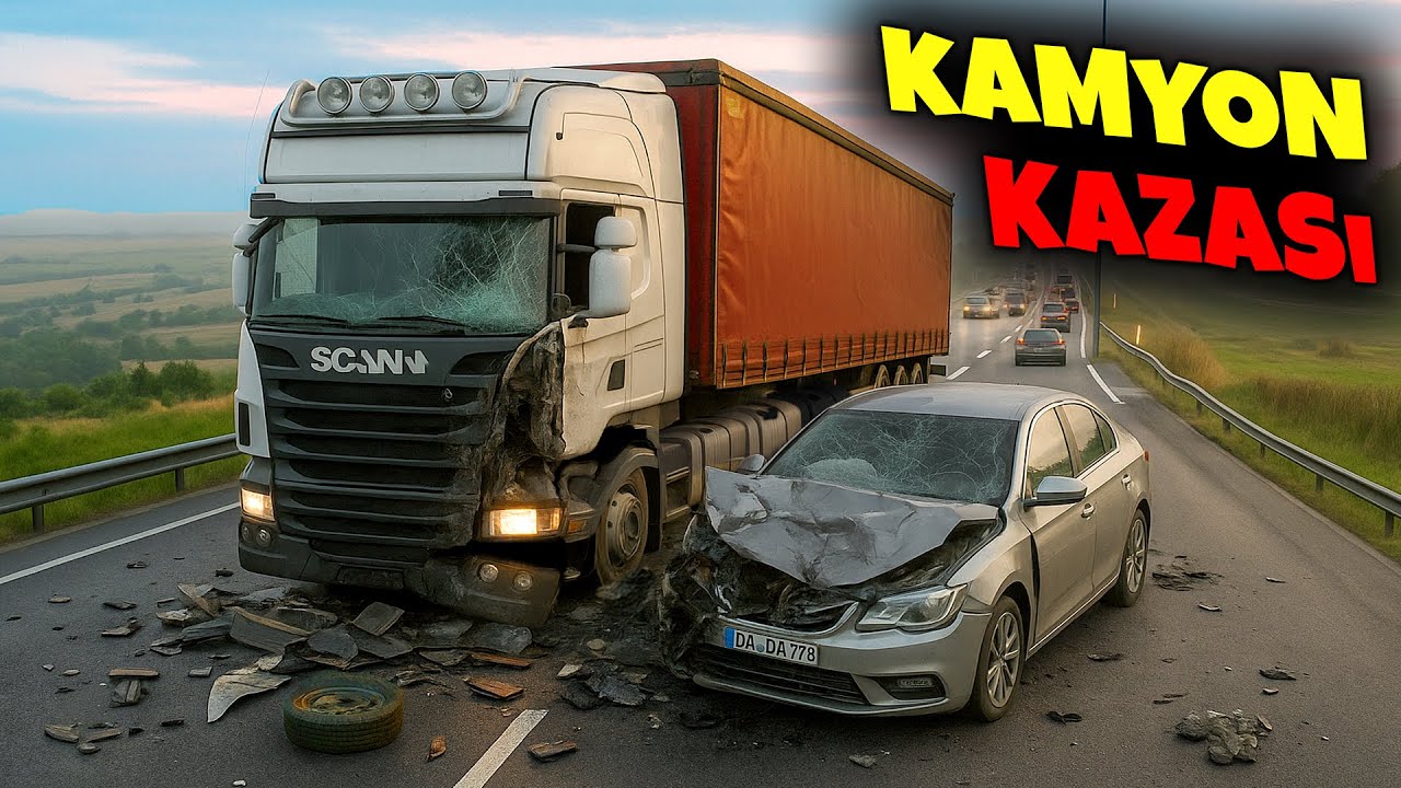 FRENİ PATLAYAN KAMYONU SÜRDÜM // ARAÇ PERT // BeamNG.drive