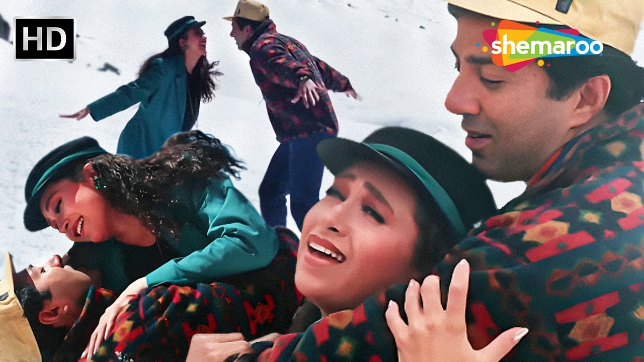 Deewana Hua Main Deewana | Sunny Deol, Karisma Kapoor | Ajay (1996) | Kumar Sanu | 90s Love Songs