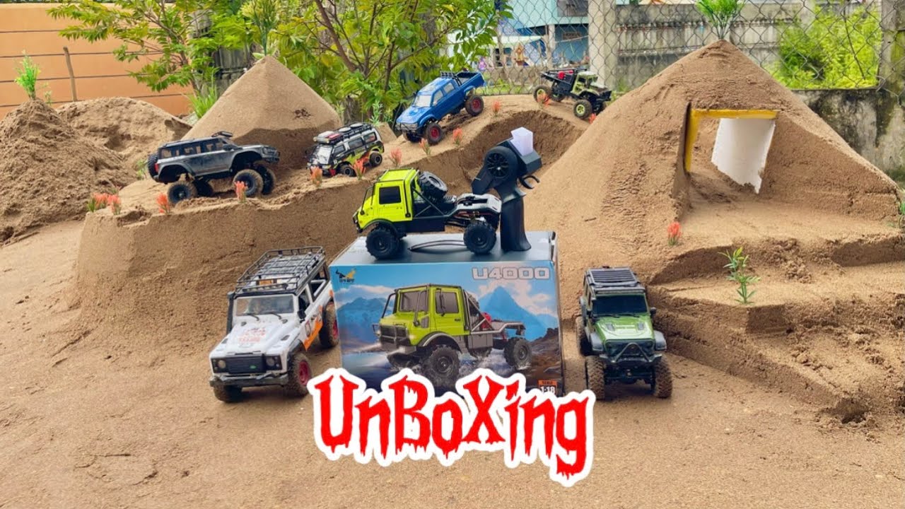 Unboxing RC Mercedes 1/18 | Extreme Off-Road Mountain Test! 🏔️🔥