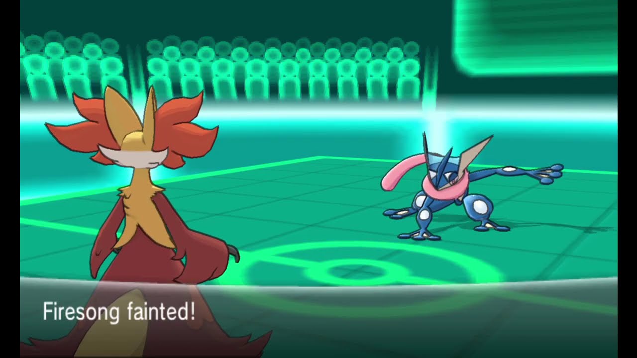 Pokemon X/Y WiFi Battle 02 (vs おりね)