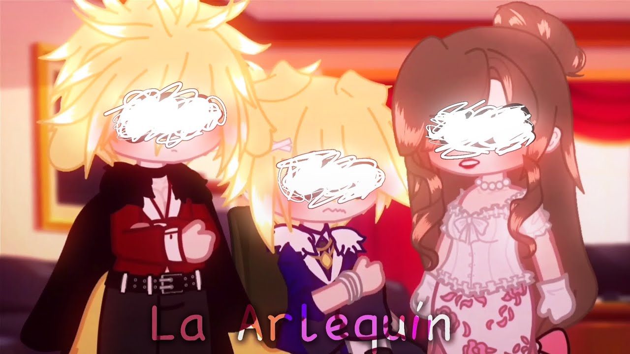 🎭 La Arlequín   ✨Cap.3✨|| Serie gacha //Los compas//
