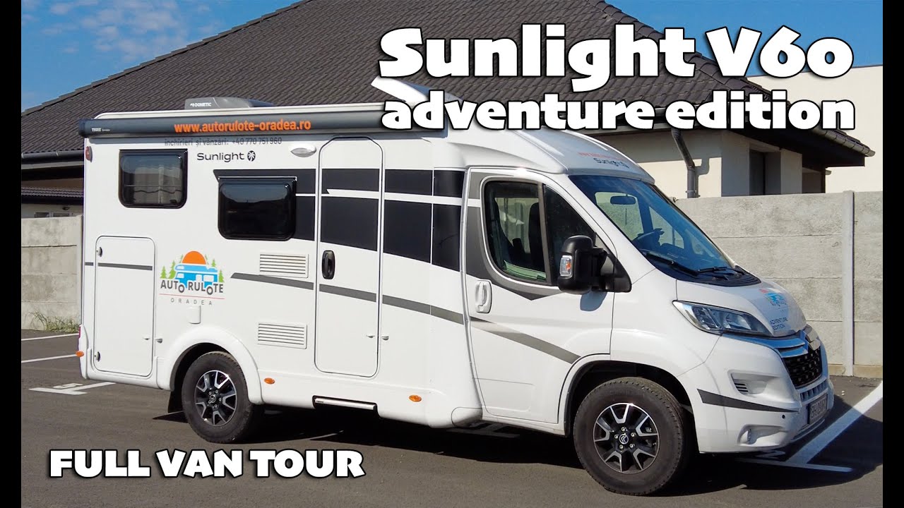🎥 FULL VAN TOUR | compact motorhome Sunlight V60 | Autorulote-Oradea