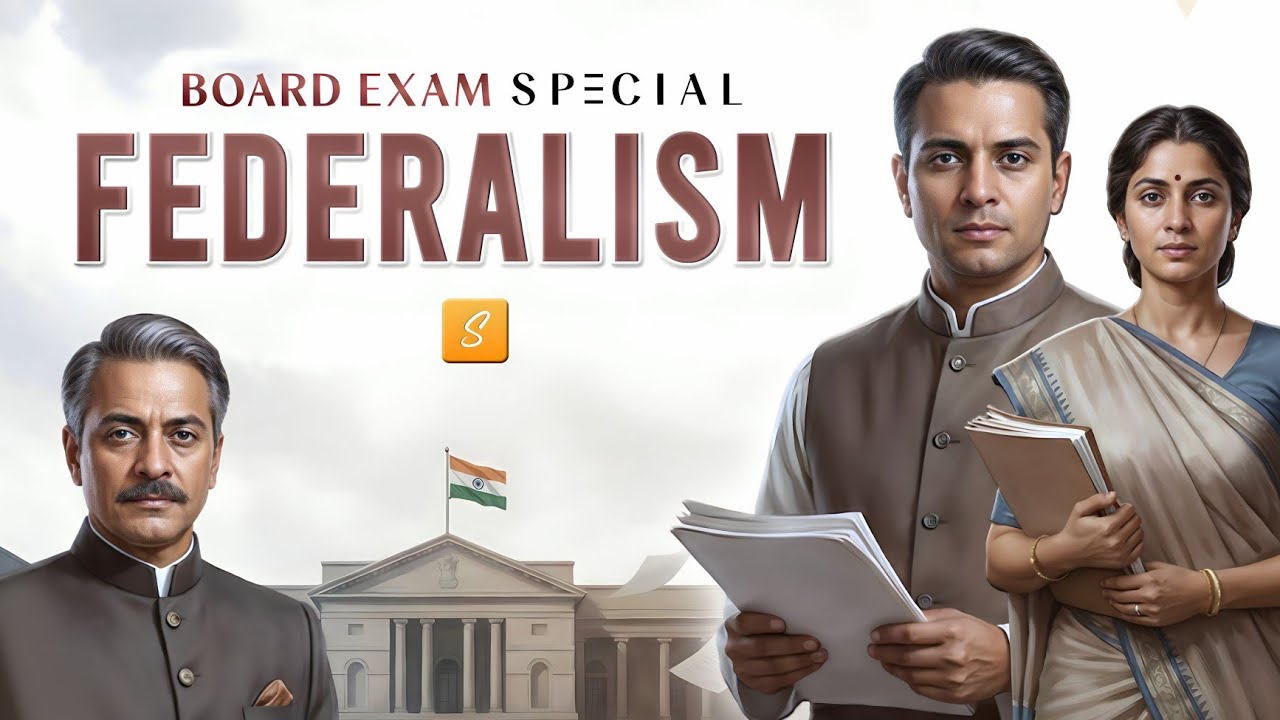 Board Exam Special: Federalism Class 10 CBSE | Civics Class 10 Chapter 2 | Full Explanation in hindi