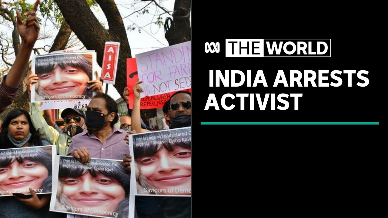 Disha Ravi: Outrage in India over arrest of climate activist | The World
