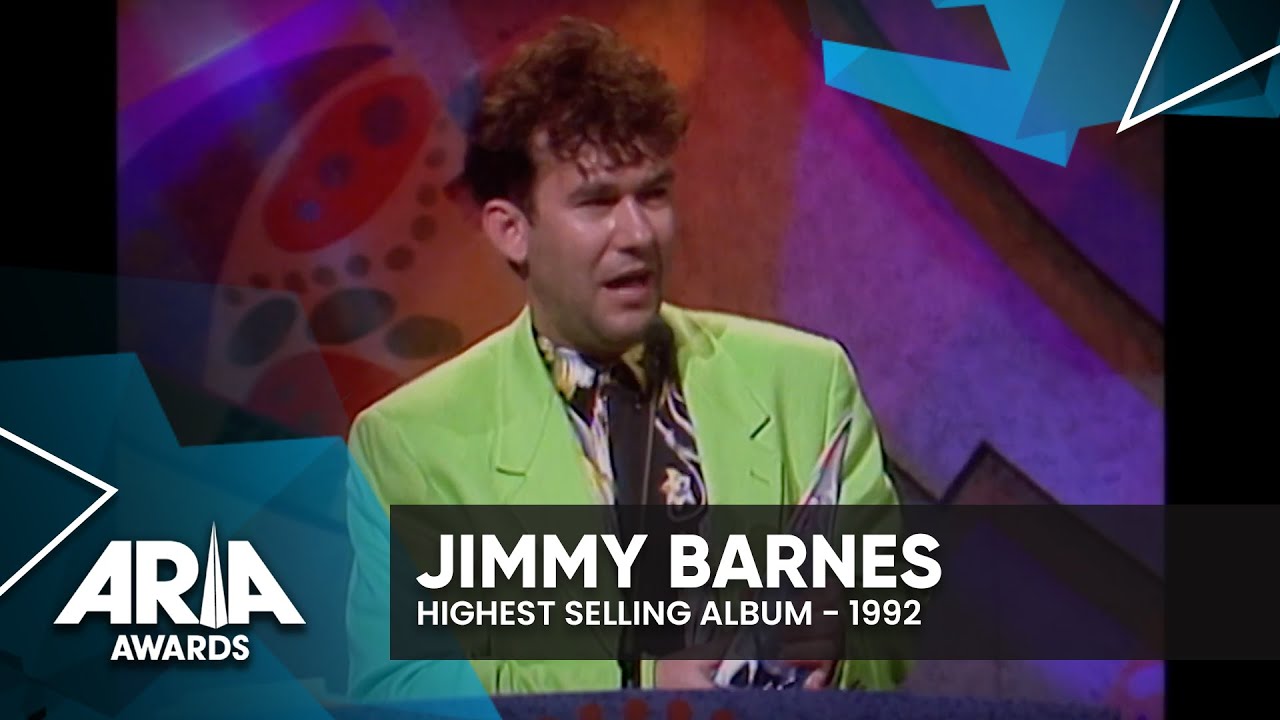Jimmy Barnes wins Highest Selling Album | 1992 ARIA Awards