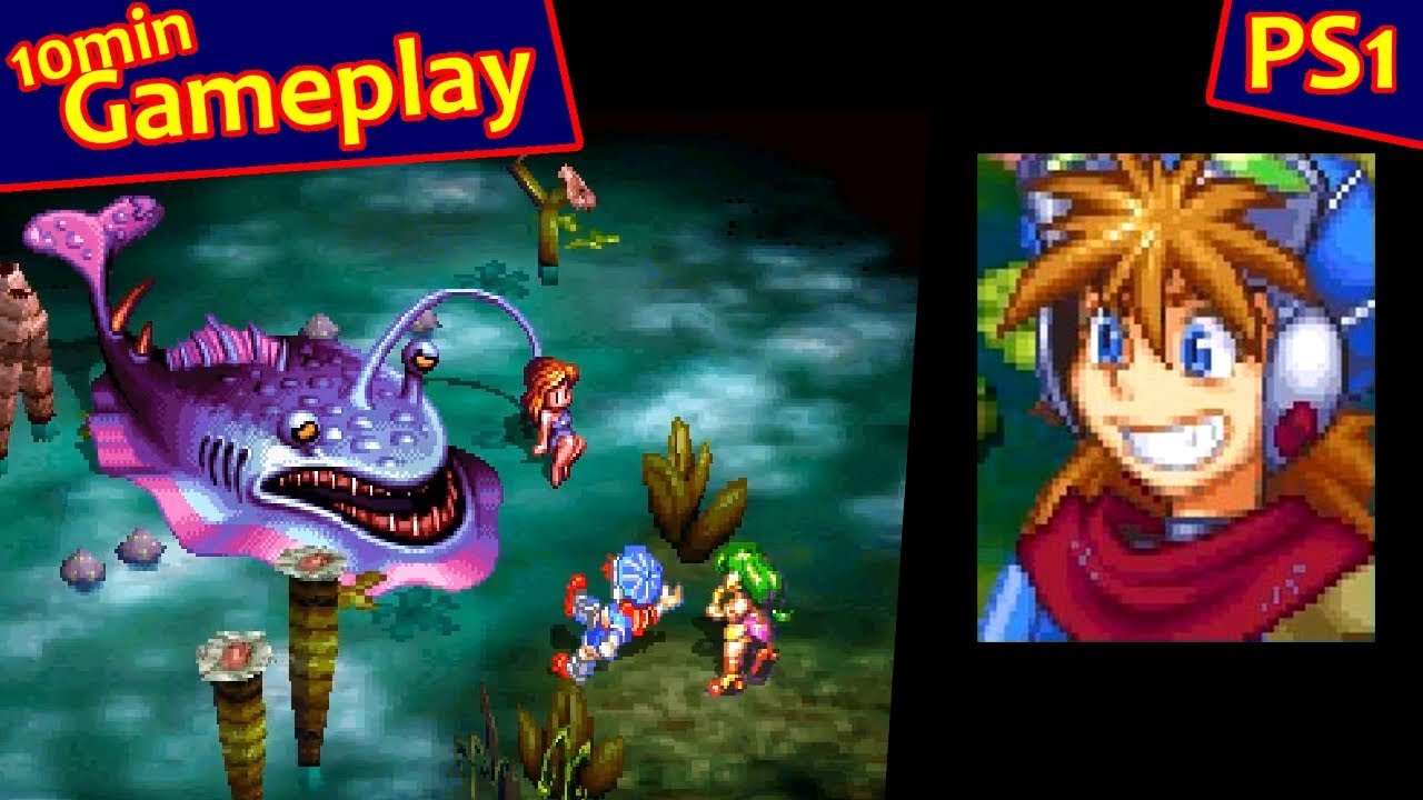 Grandia ... (PS1) Gameplay