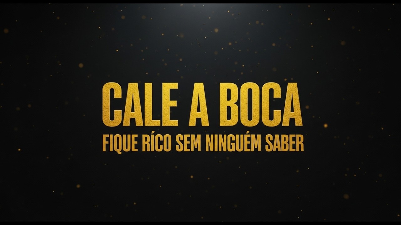 DEIXE DE SER BURRO! NÃO ABRA A BOCA E CONSCRUA O SEU IMPÉRIO! #riqueza #estoicismo #minimalismo