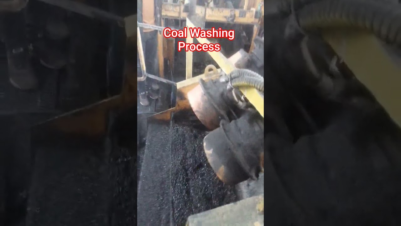 Coal Washing Plant Operations #shortvideo