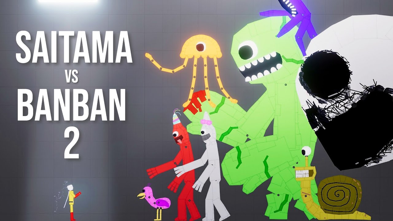 What happens if SAITAMA plays Garten of Banban 2 - People Playground 1.26.6