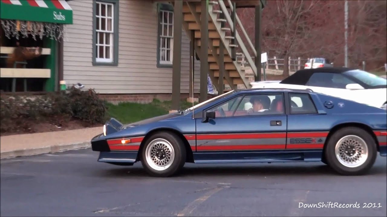 EXTREMELY RARE Lotus Essex Turbo Esprit (Possibly 1 of 1 in United States to Date)