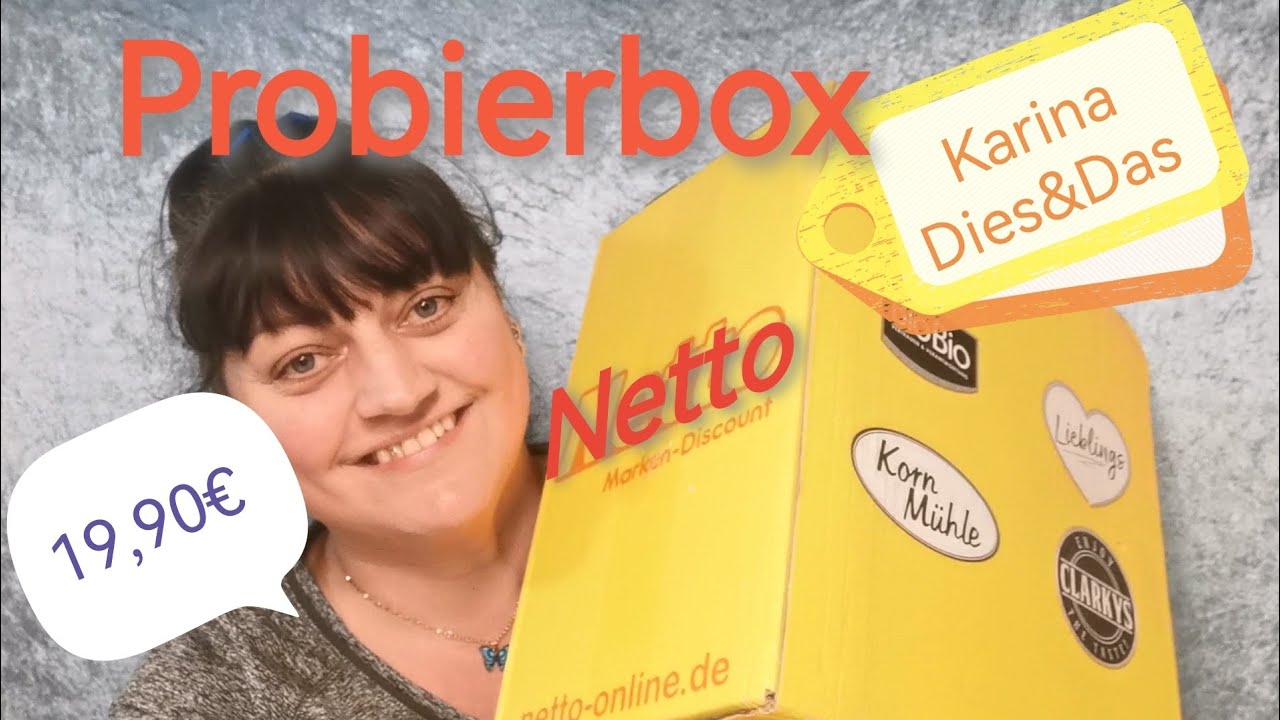 Netto Probierbox Food Box 2026 😋 #foodhaul #food #unboxing #haul #essen #lebensmittel