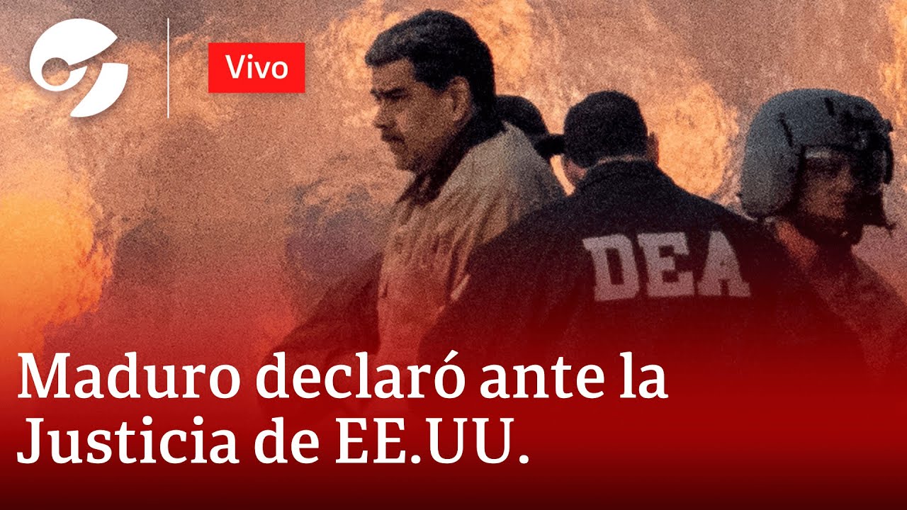 MADURO DECLAR&Oacute; EN NUEVA YORK Y ES TRASLADADO AL METROPOLITAN DETENTION CENTER