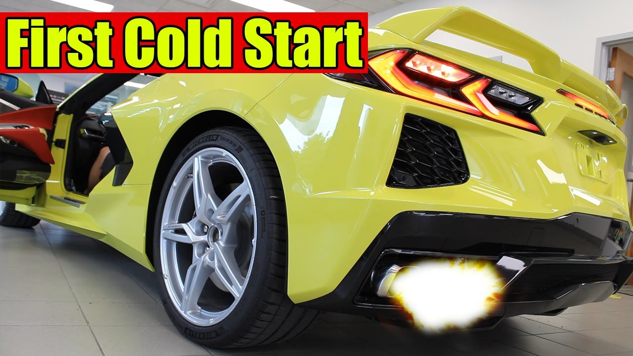 First Cold Start In My C8 Corvette | Factory Performance Exhaust