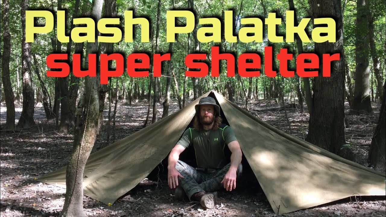 Plash Palatka Super Shelter, Lightweight Canvas Tipi