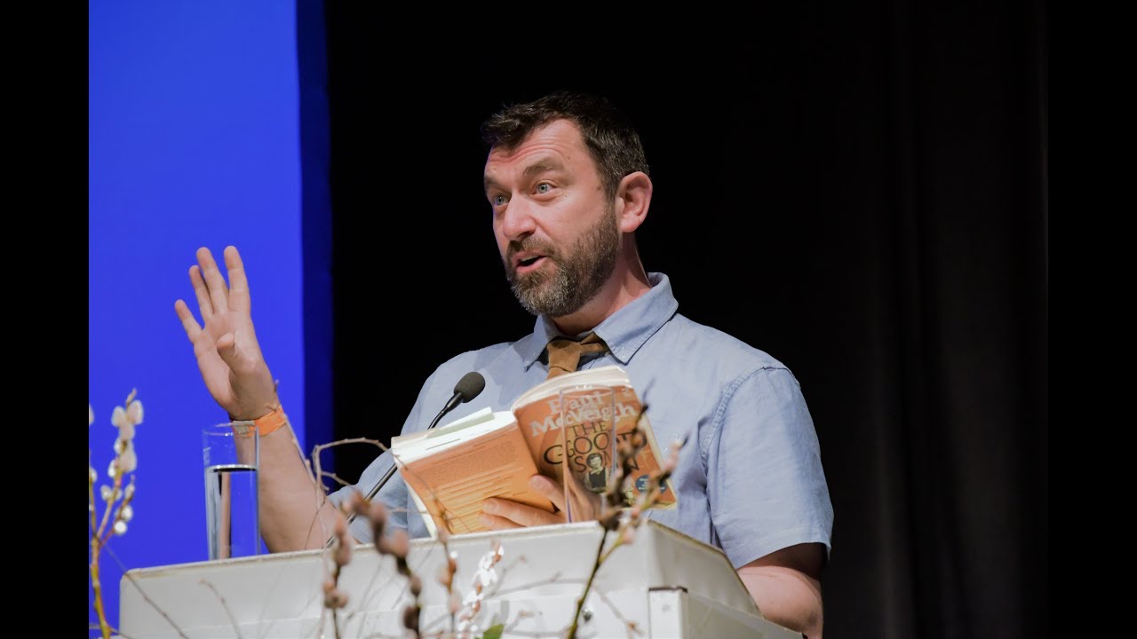 Paul McVeigh reading and in conversation at #BritLitBerlin 2018