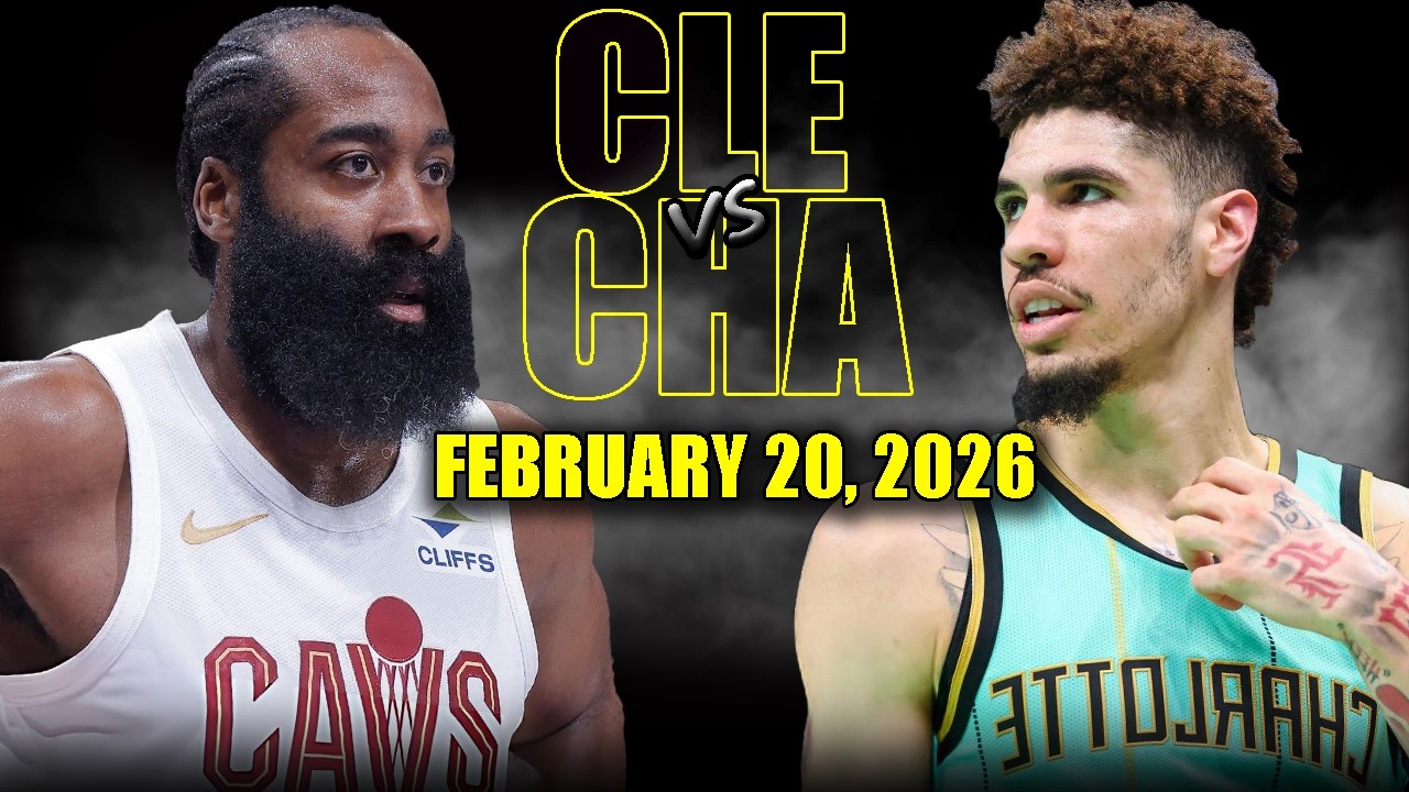 Cleveland Cavaliers vs Charlotte Hornets Full Game Highlights – February 20, 2026 | NBA Season