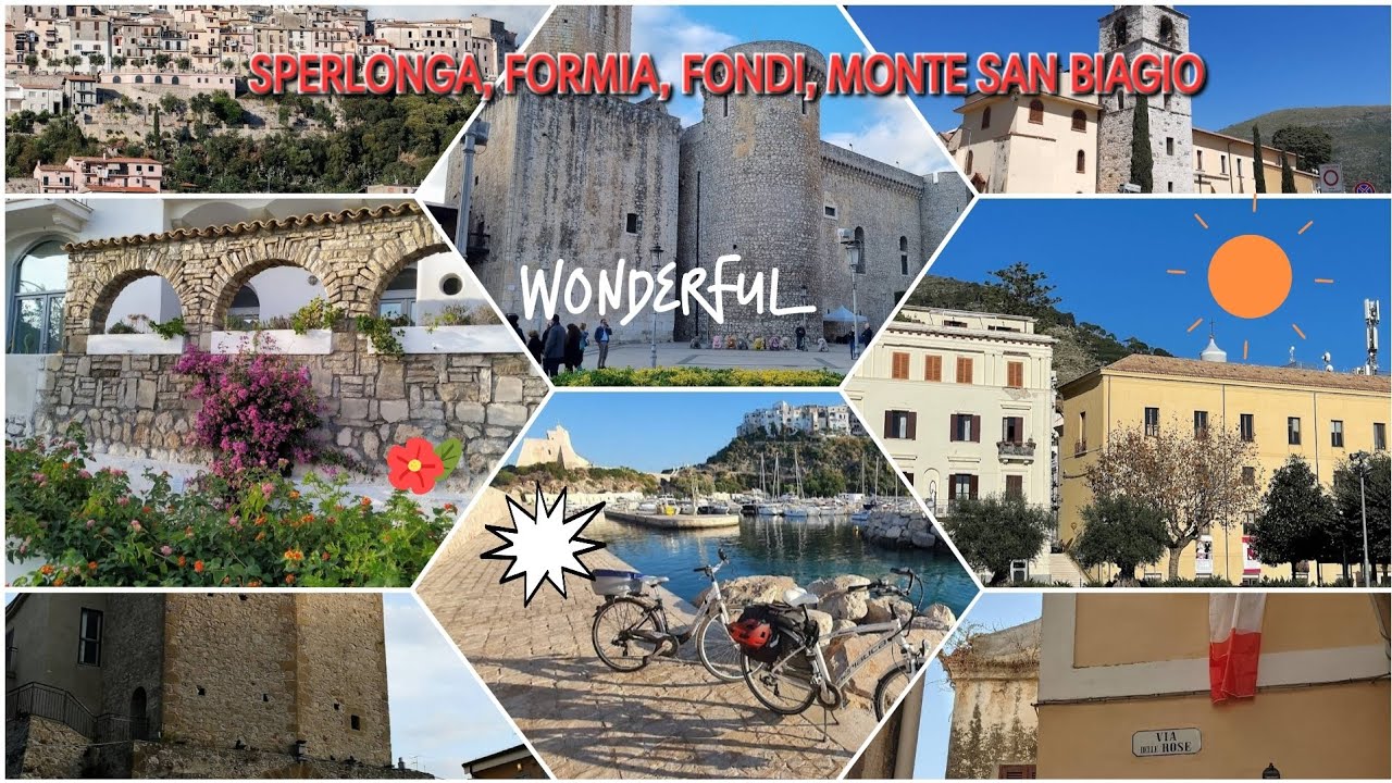 FORMIA, FONDI, SPERLONGA MONTE SAN BIAGIO 💓|| Wounderfull Places ❤️ #like #view #viralvideo #marre.