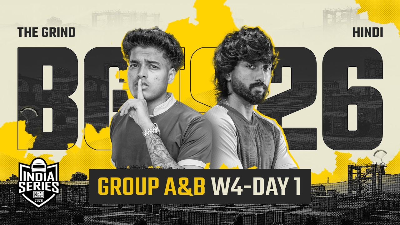 [Hindi] BGIS 2026 THE GRIND | Week 4 | Day 1