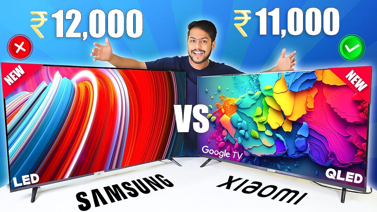 Samsung 32 Inch LED vs Xiaomi 32 Inch G Series 🔥 ₹11,000 vs ₹12,000 | Which Smart TV is BEST?