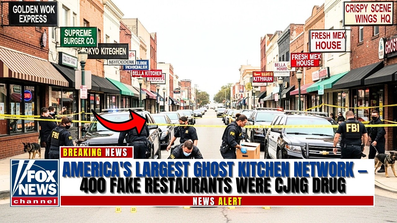 FBI CRACKS Open America's Largest Ghost Kitchen Network &mdash; 400 Fake Restaurants Were CJNG Drug Distri