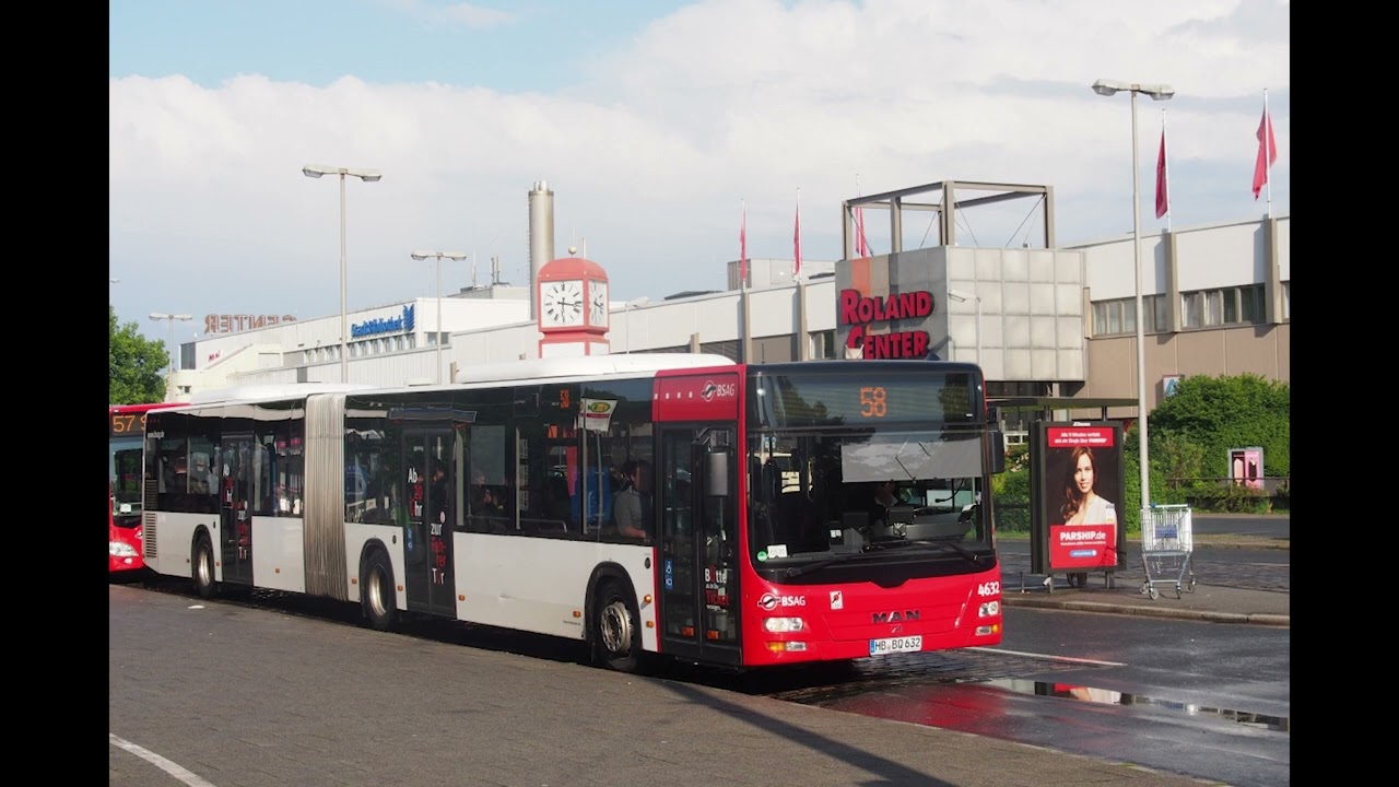 Soundaufnahme: BSAG-Wagen 4632 [MAN Lion's City GL A23 NG323] [2012] Voith