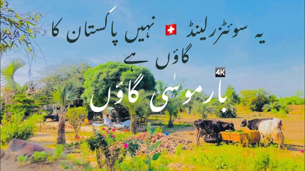 Most Beautiful Village in Pakistan | Exploring Bar Musa  Mandi Bahauddin