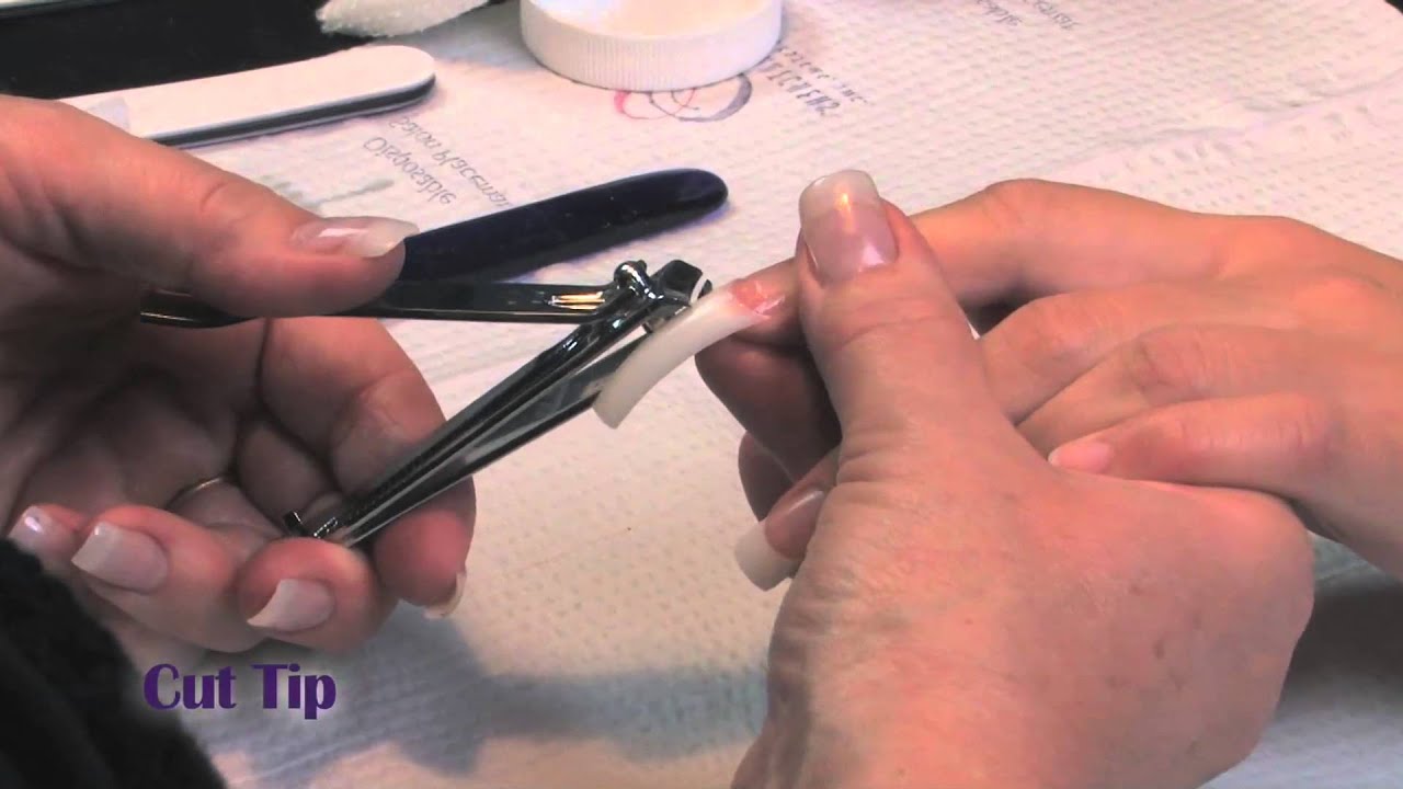 How to do Pink & White Acrylic Nails - Extreme Tutorial by Backscratchers