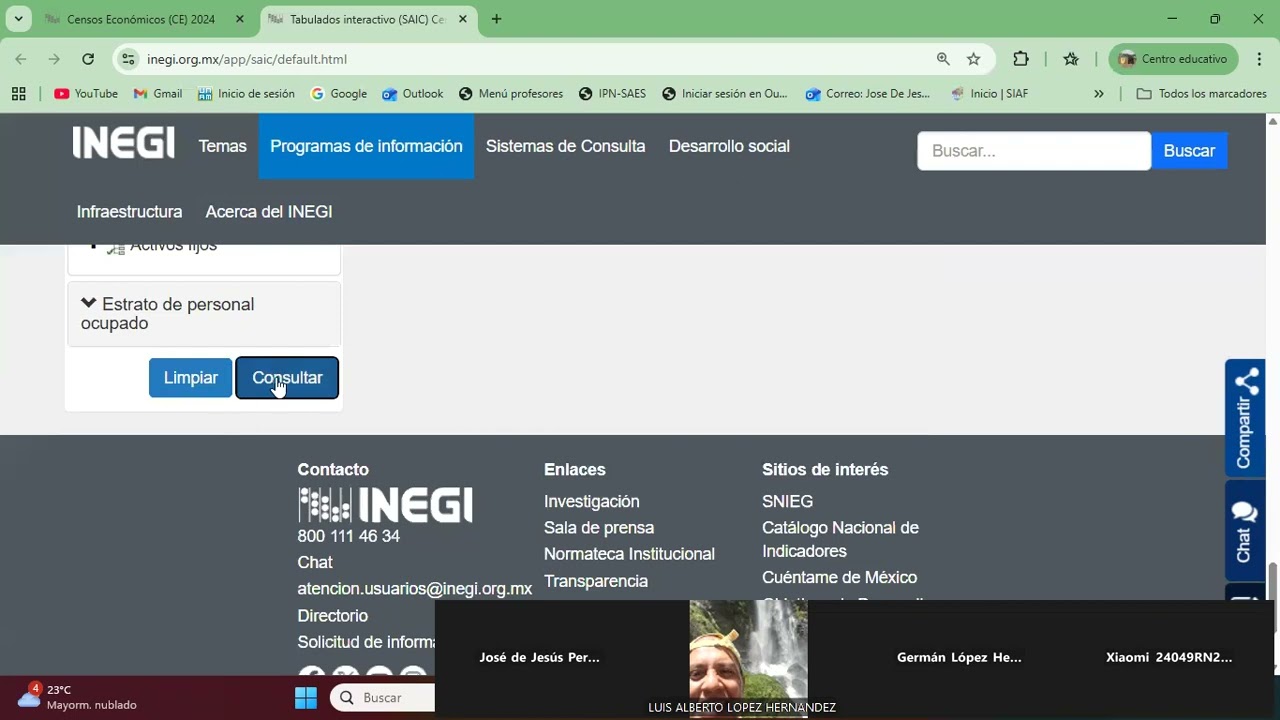 Unión de base de datos del Censo Económico con capa Entidades