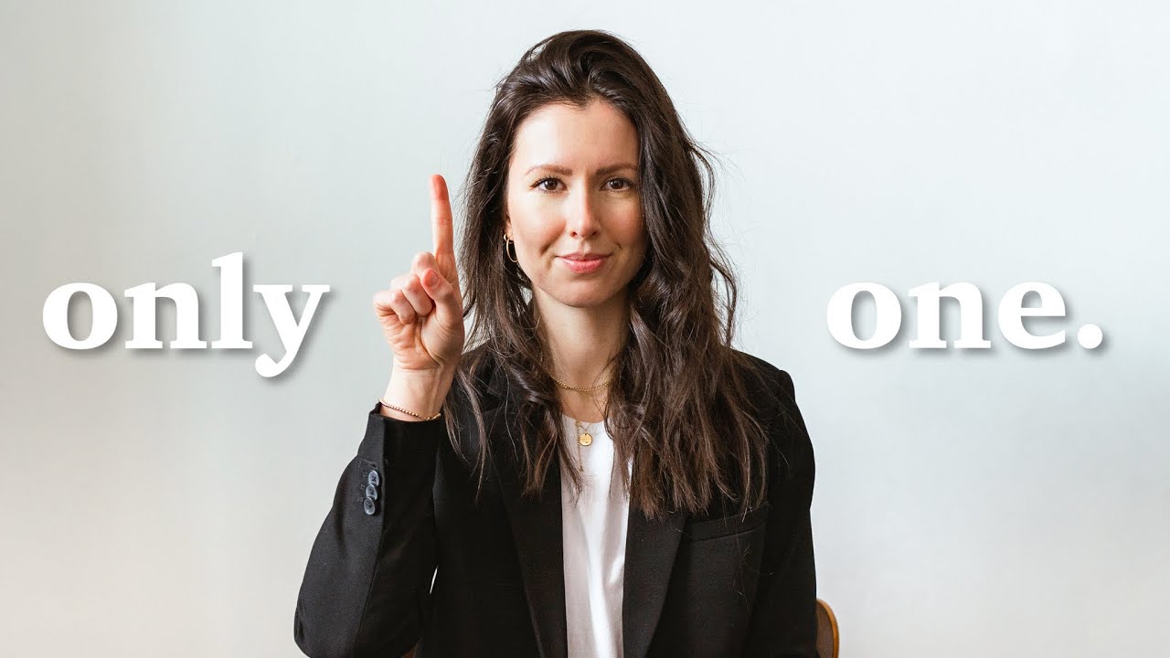 Things I Own One Of | minimalism & intentional living