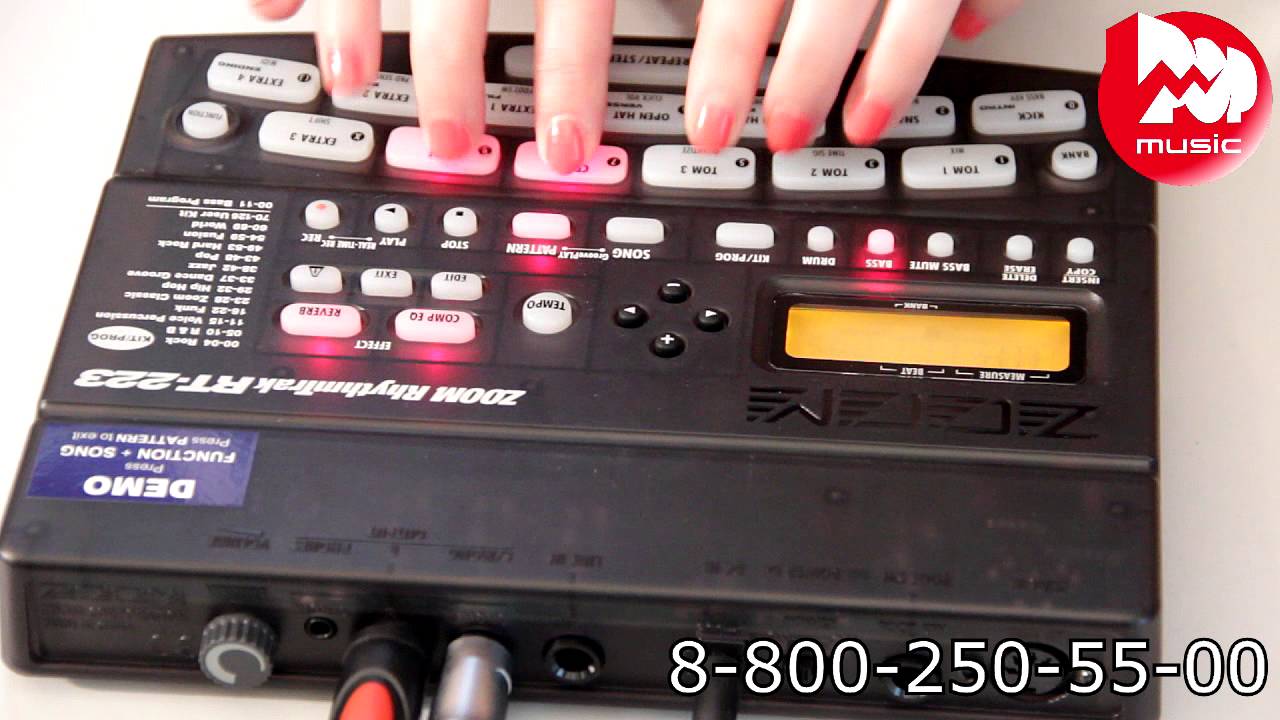 DRUM-машина ZOOM RT-223