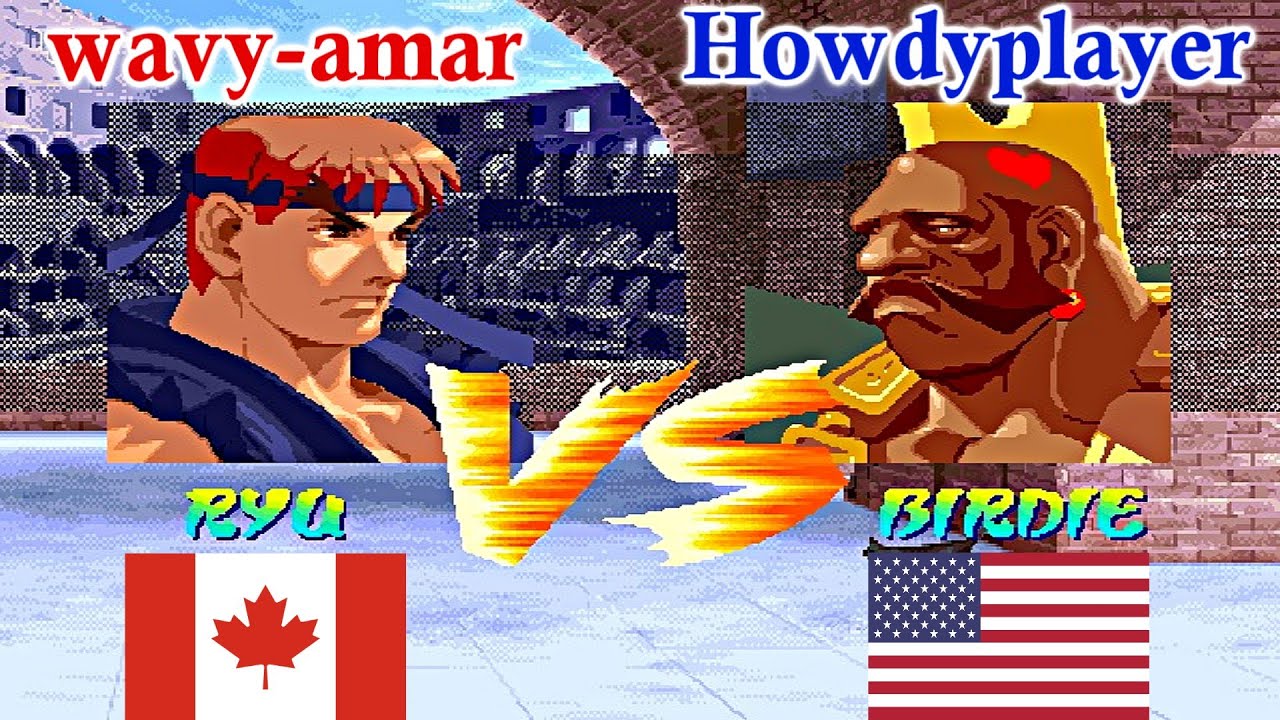 Street Fighter Alpha - wavy-amar vs Howdyplayer FT5
