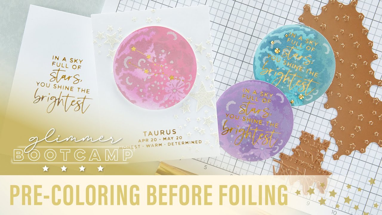 12 Glimmer Boot Camp - Pre Coloring Before Foiling