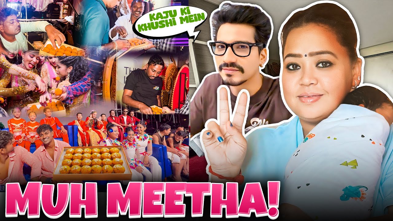 Kaju Ki Khushi Mai Sabka Muh Meetha Karwaya 🤤 | Bharti Singh | Harssh Limbachiyaa | Golla