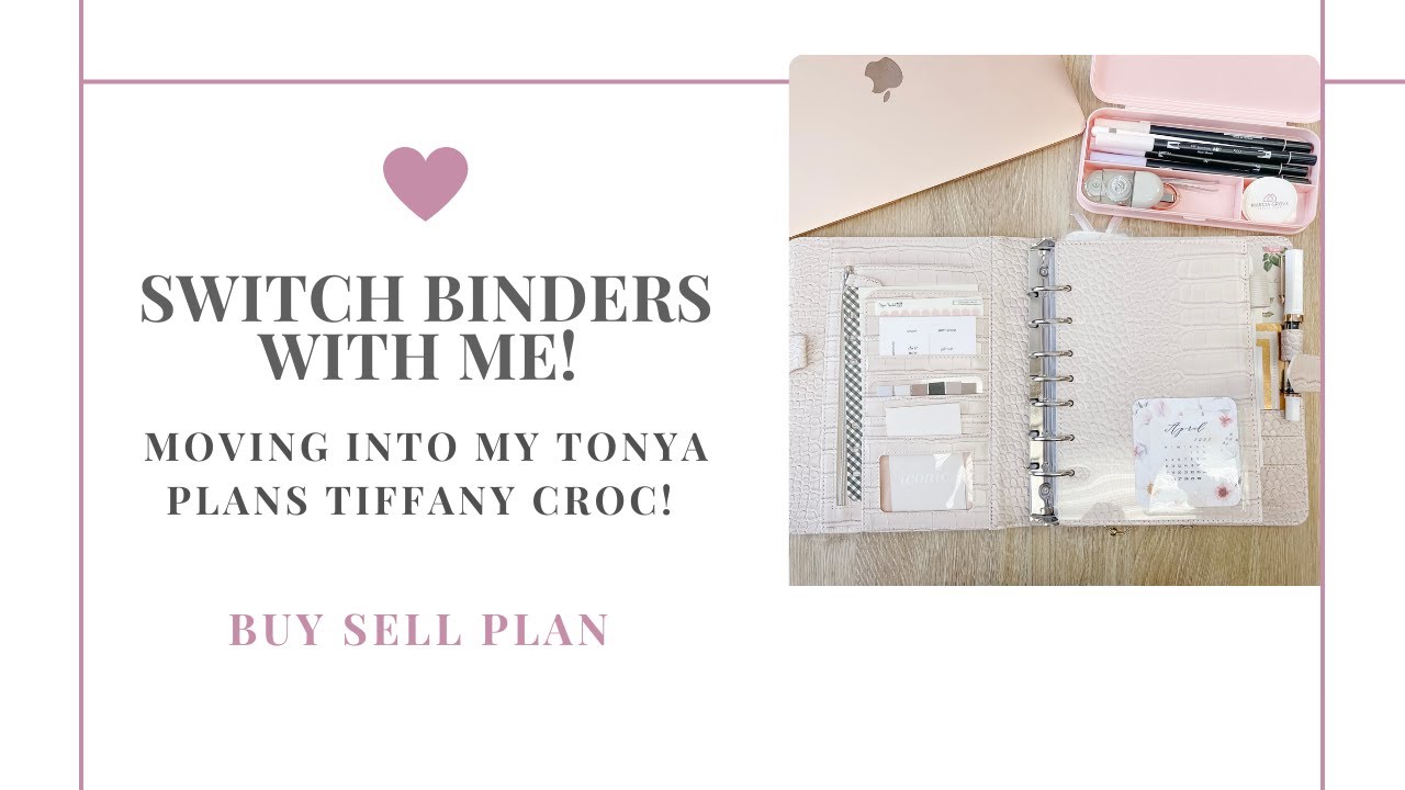Switch Binders with Me! I moved into my Tiffany Croc