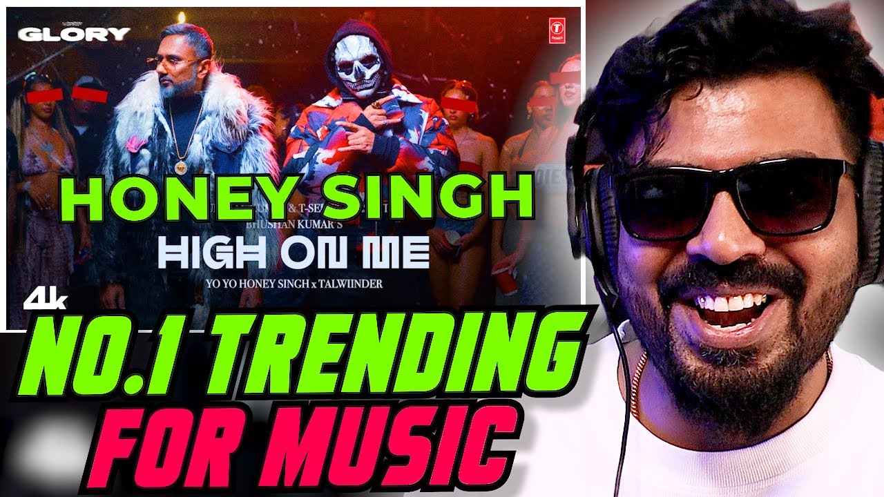 HIGH ON ME BY YO YO HONEY SINGH & TALWIINDER REACTION | GLORY | AFAIK