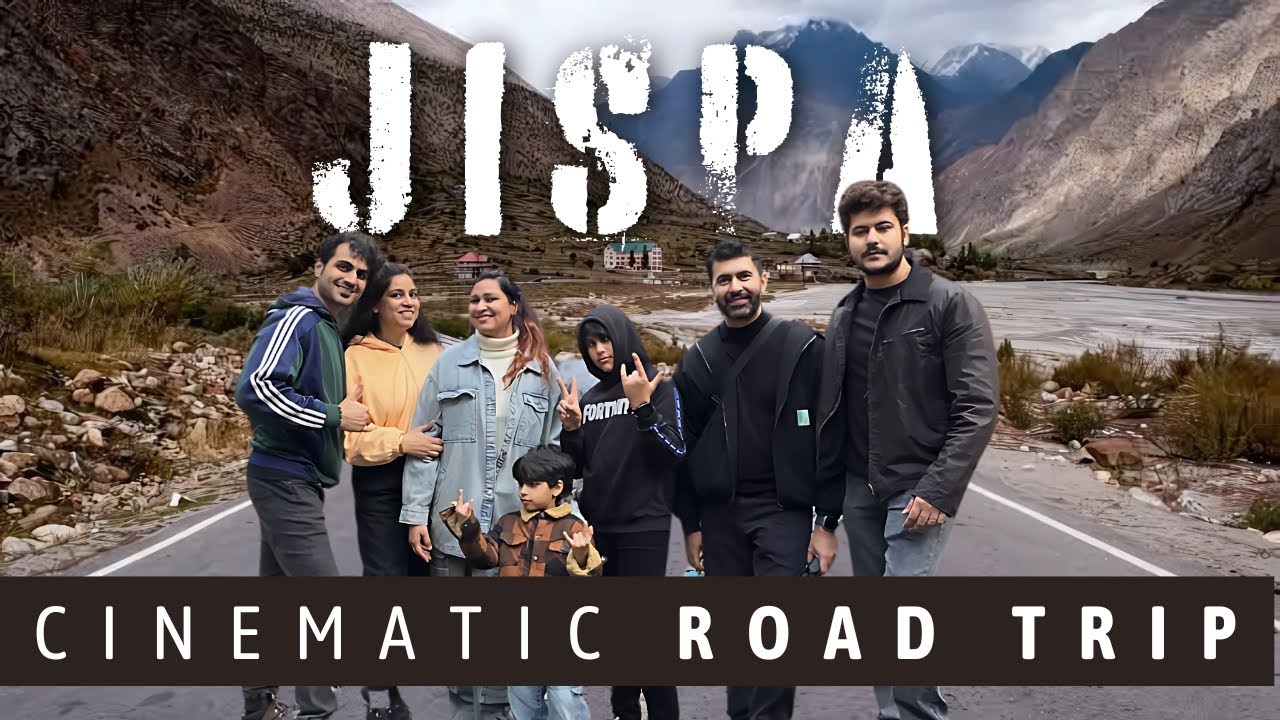 BEAUTY OF JISPA⛰️ | Cinematic Road Trip from DELHI to JISPA | Travel INDIA | Abhineet Khattar