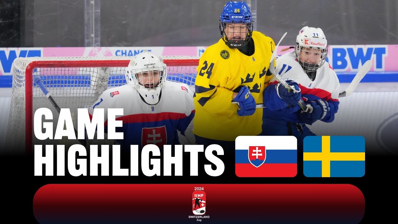 Highlights: Slovakia vs Sweden | 2024 #U18WomensWorlds