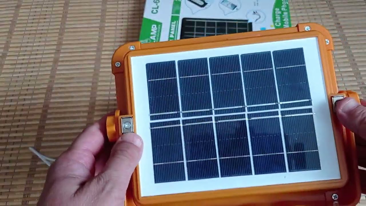 Потужний світлодіодний прожектор  power bank сонячна батарея Li-Ion акум ЗУ Type-C