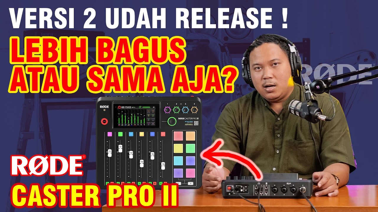 SEMAKIN TAK TERTANDINGI! | REVIEW RODECASTER PRO 2 / RODECASTER PRO II INDONESIA