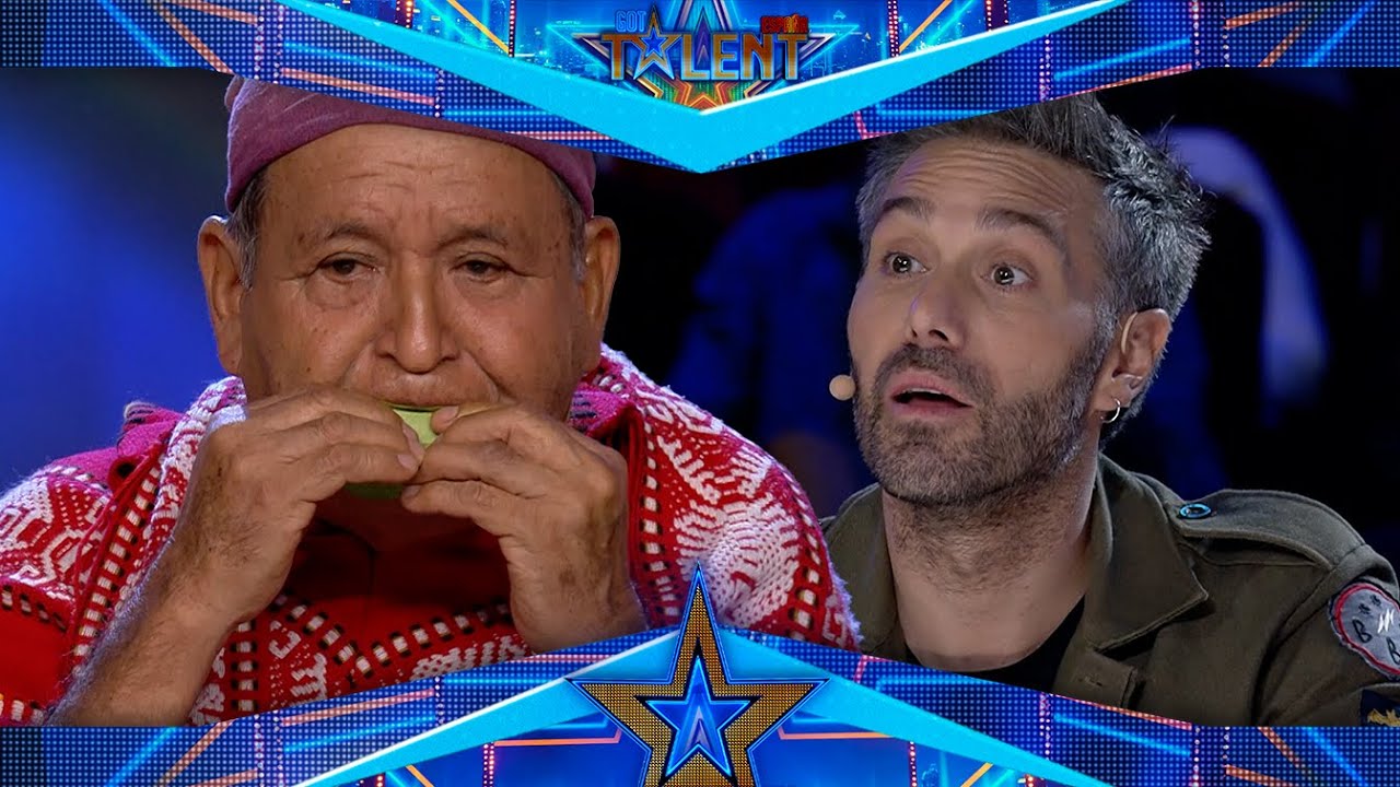 Este peruano toca «Despacito» con HOJAS de ÁRBOLES | Audiciones 6 | Got Talent España 2022