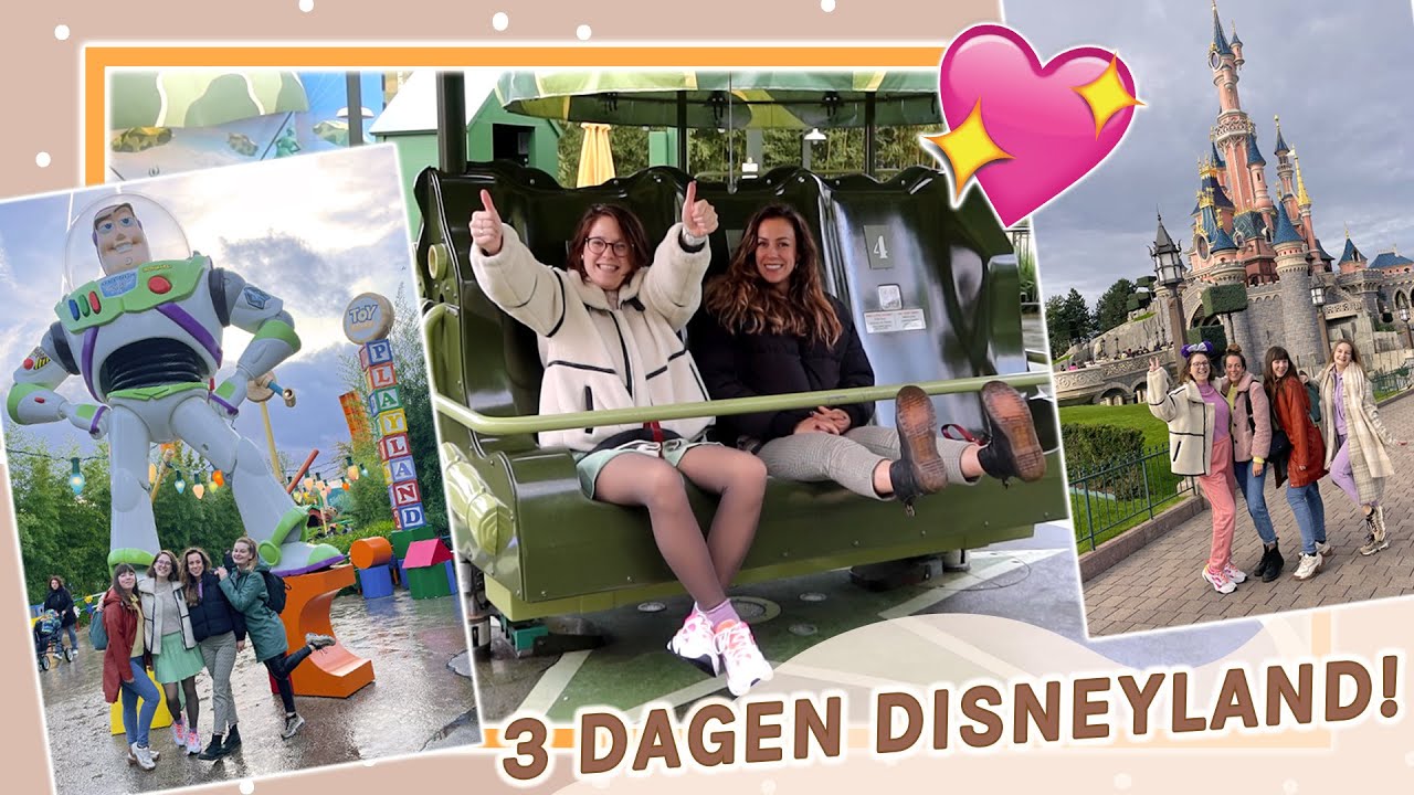 Vriendinnentripje naar Disneyland Parijs! ✨🧚🏻‍♀️🏰 || Vlog 441