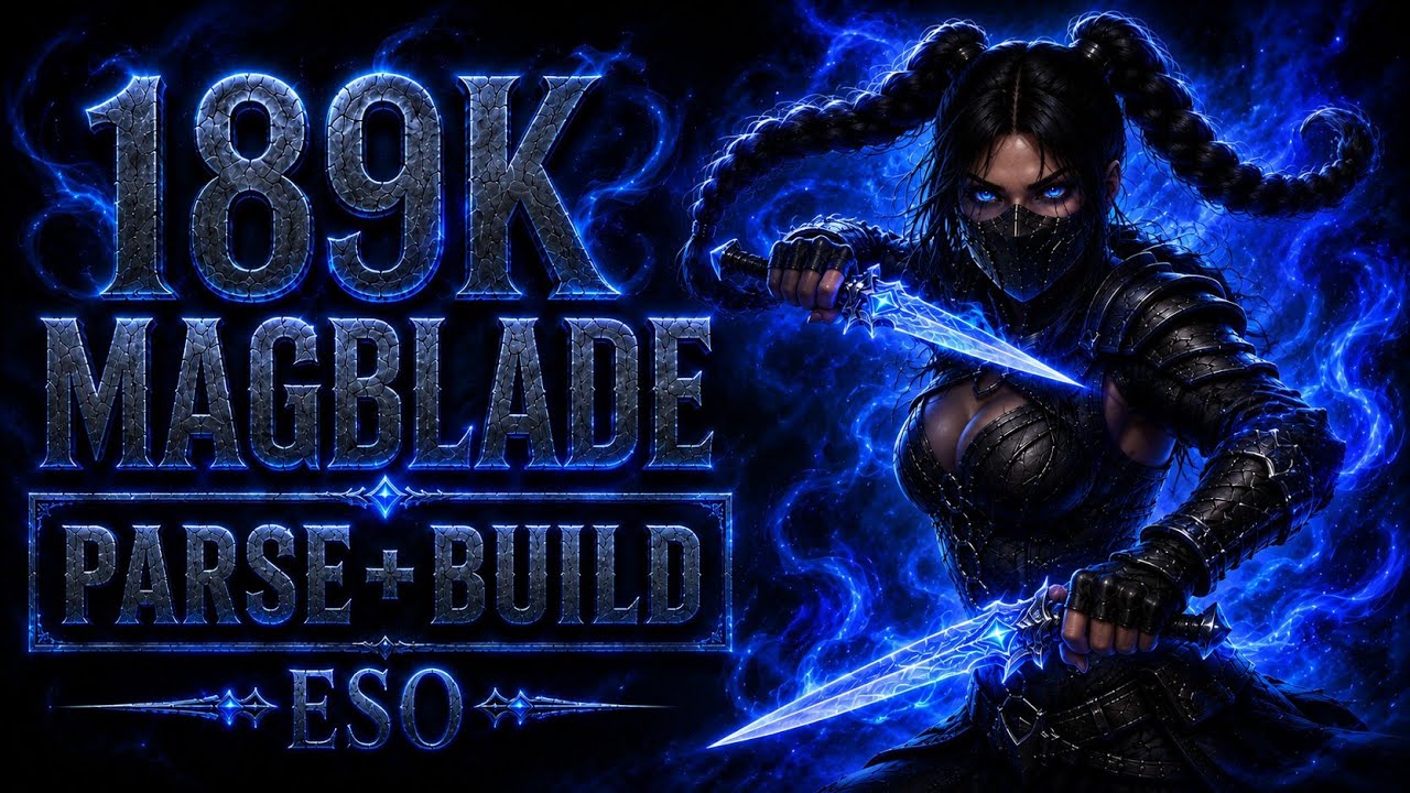 189k Magicka 🥷Nightblade🥷 PvE Build Update 50 ESO