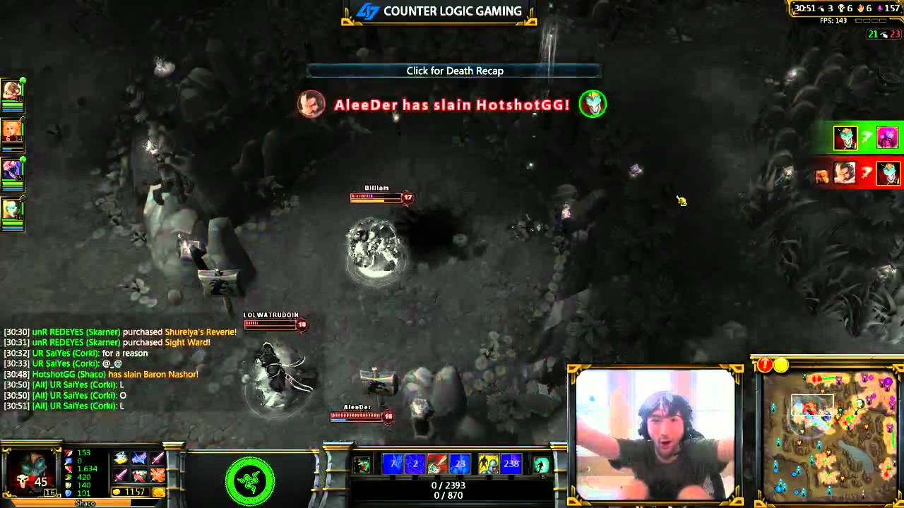 HotshotGG Baron Steal with Ionic Spark