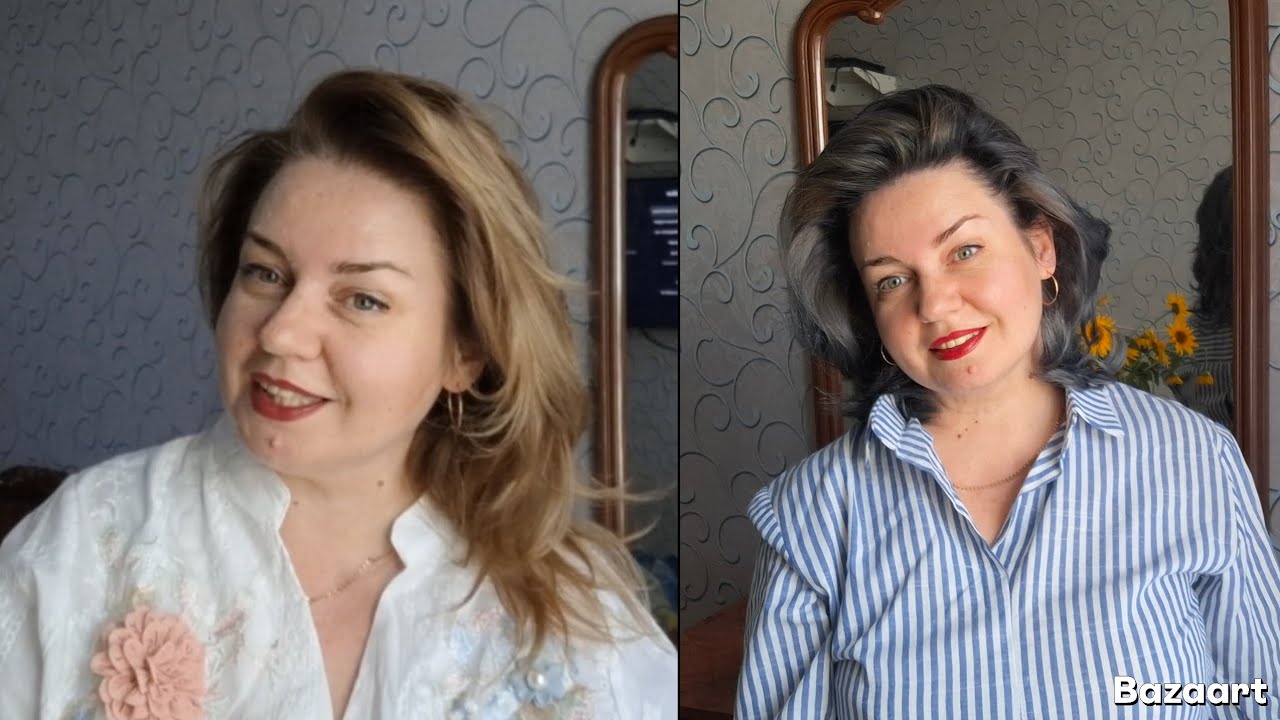Окрашивание волос в домашних условиях. #blond #осветлениеволос