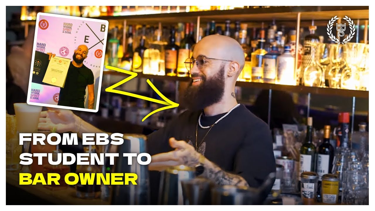Renaud opened his own cocktail bar in Paris