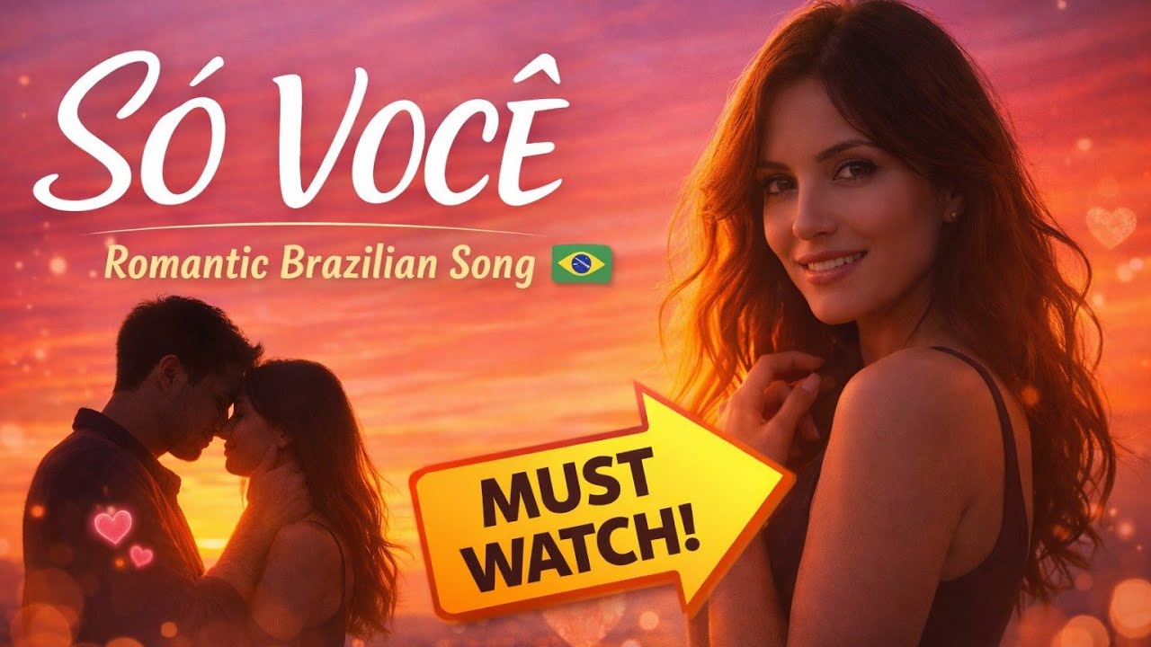Só Você 💙 | Romantic Brazilian Love Song | Latin Pop