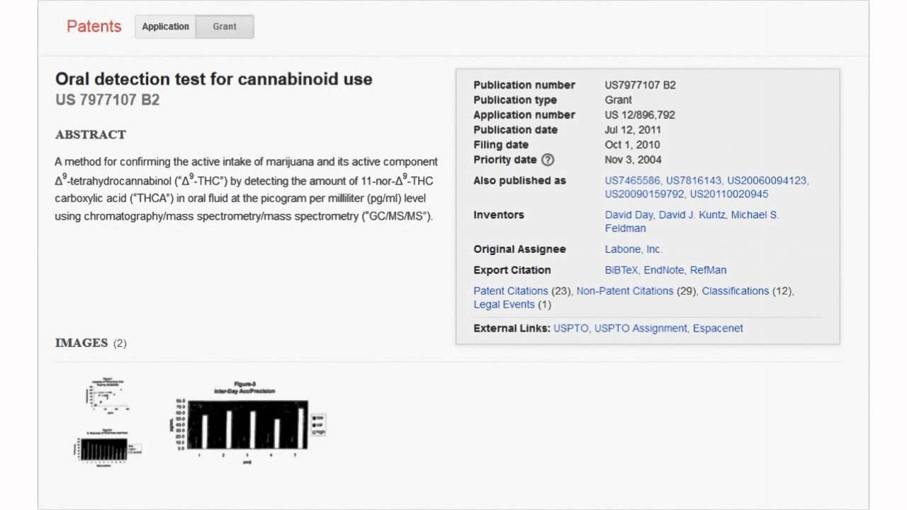 Cannabis Research   US Pharmaceutical Patents on Cannabinoids
